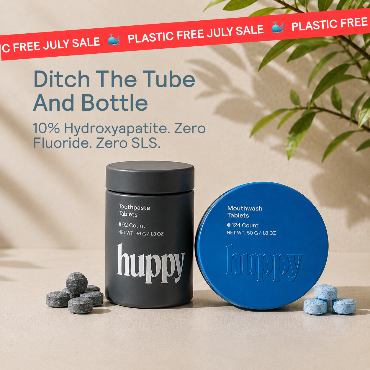 Toothpaste & Mouthwash Tablets
