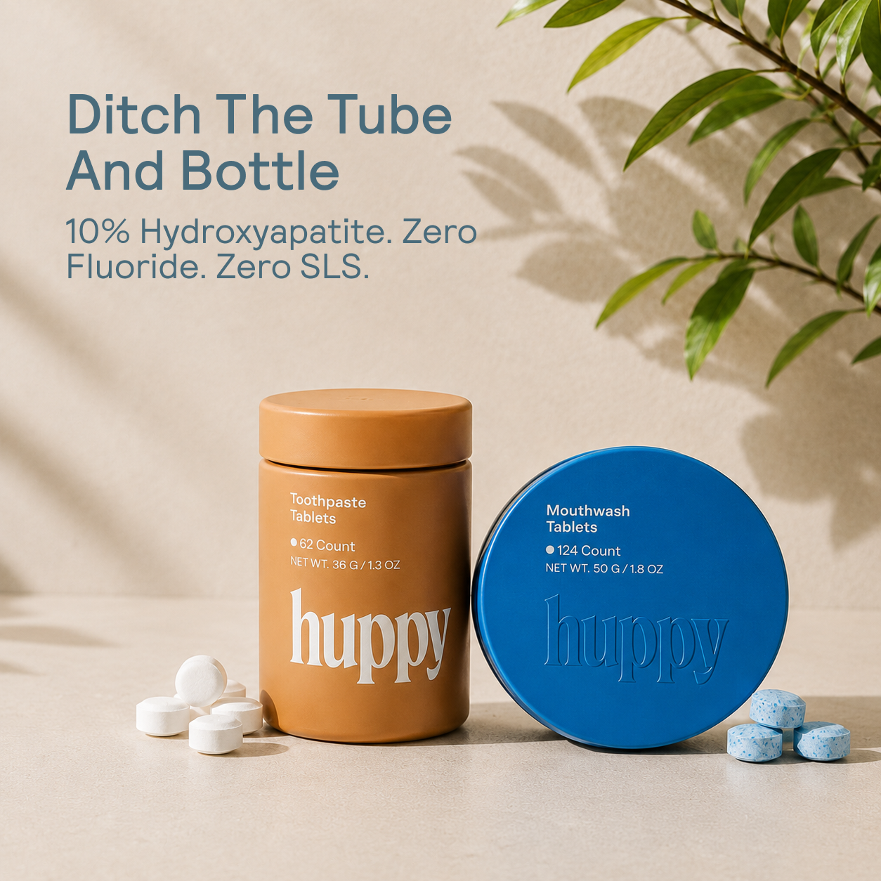 Toothpaste & Mouthwash Tablets