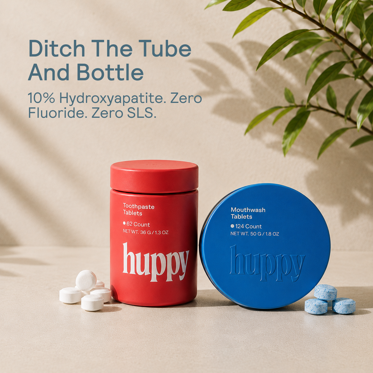 Toothpaste & Mouthwash Tablets