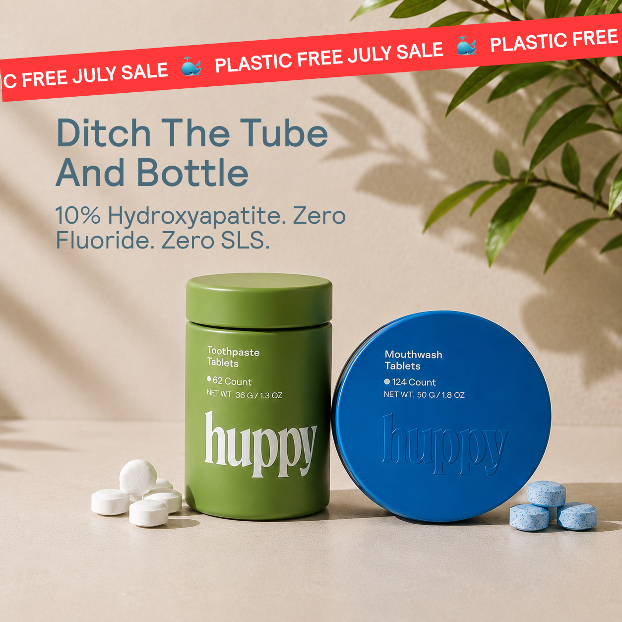 Toothpaste & Mouthwash Tablets